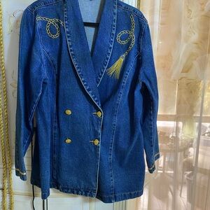 Unusual Denim blazer